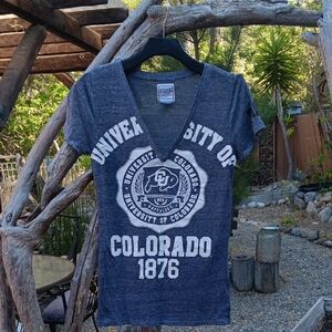 PINK Victoria's Secret Gray Collegiate Tee SOLD